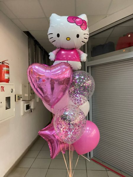 Гелиевые шары "Hello Kitty" 1 Гелиевые шары "Hello Kitty" 1
