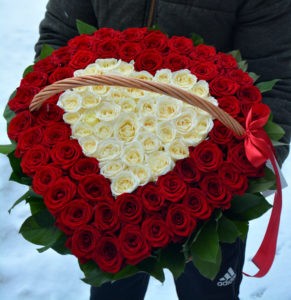 Букет на День святого Валентина в Донецке