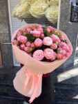 Букет кустовых роз " Скромность" 1